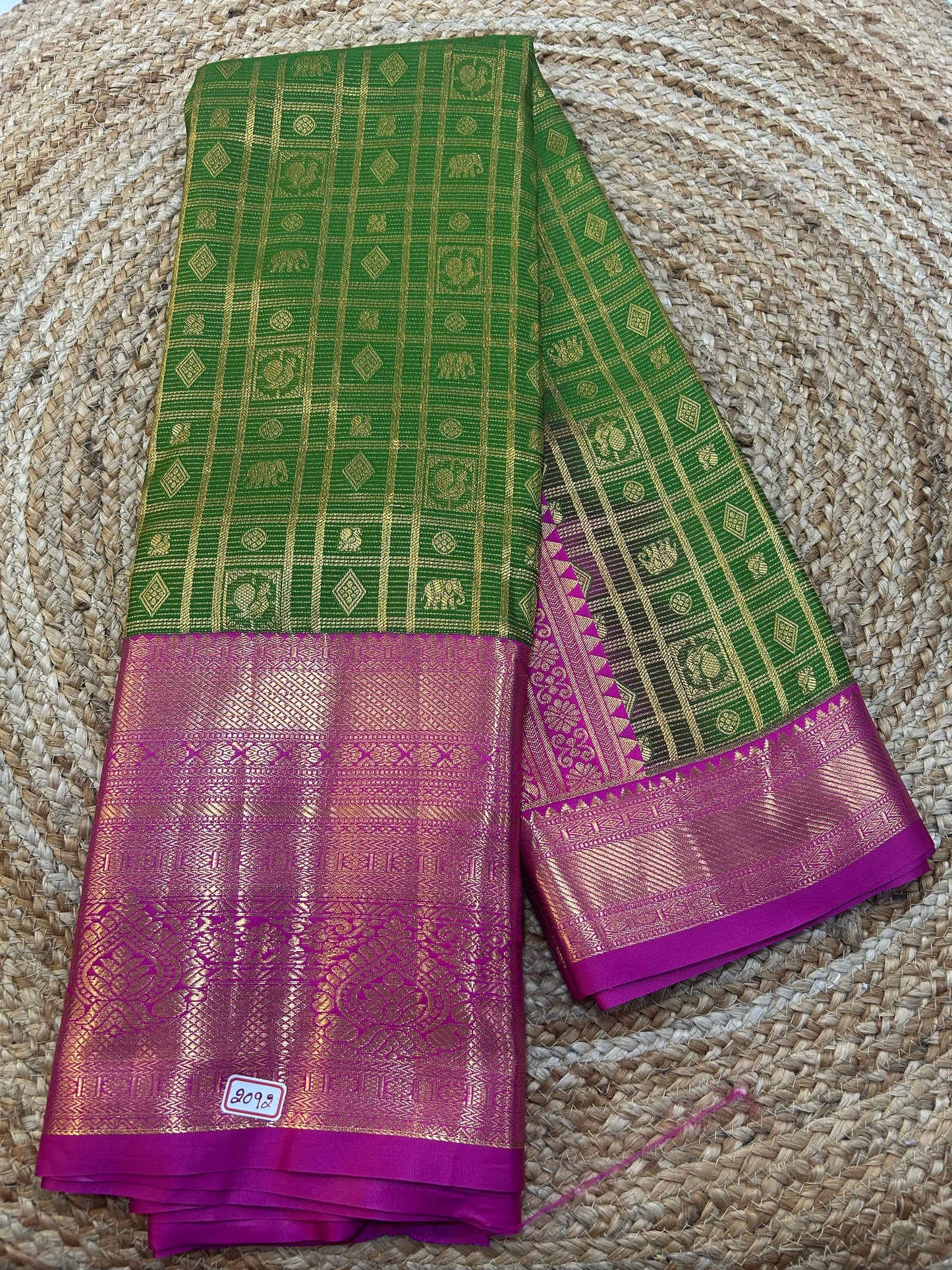 Semi Kanchi Pattu Sarees