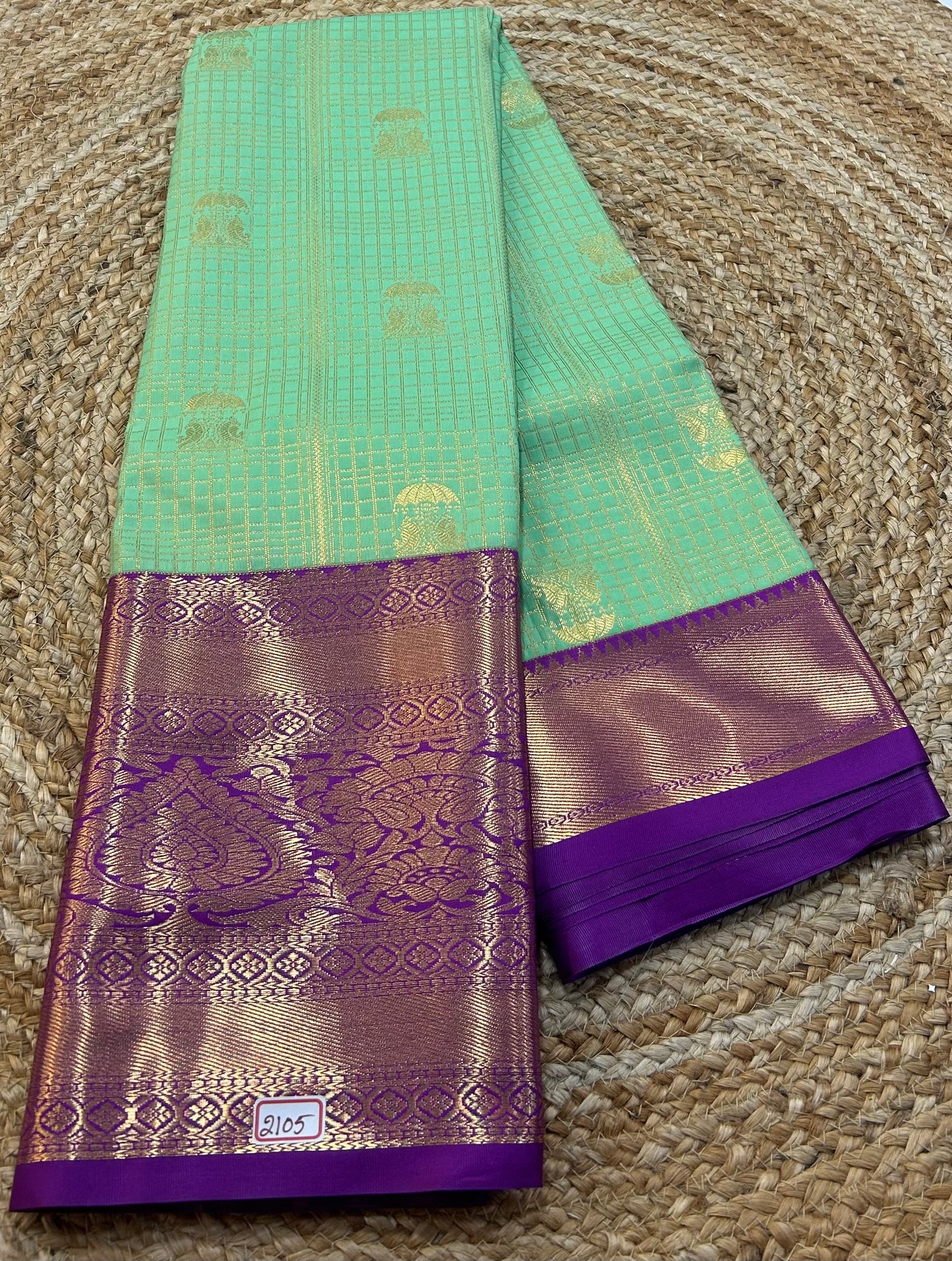 Semi Kanchi Pattu Sarees