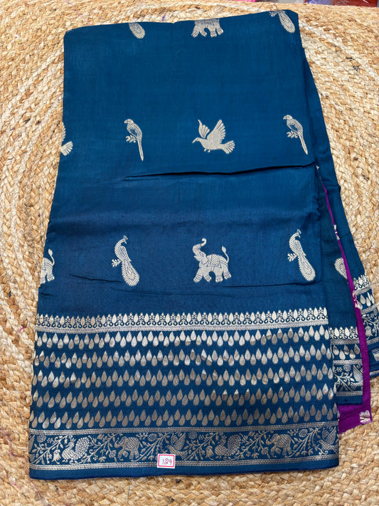 Russian  Crepe saree