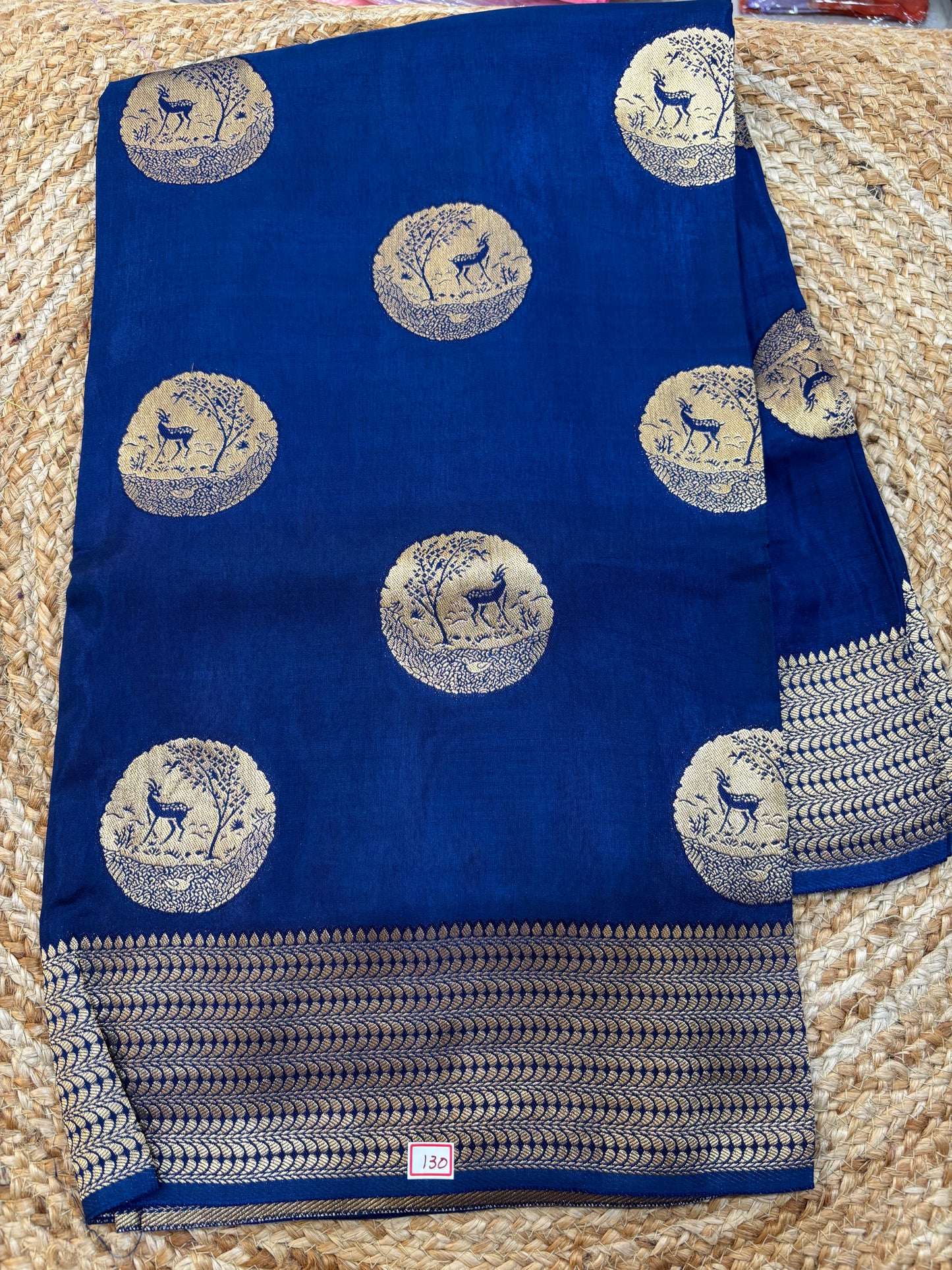 Russian  Crepe saree