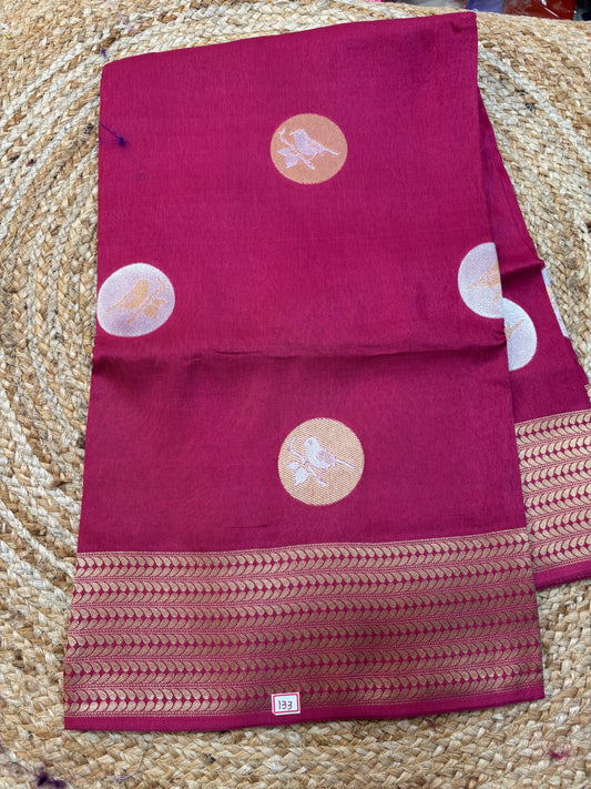 Russian Crepe saree