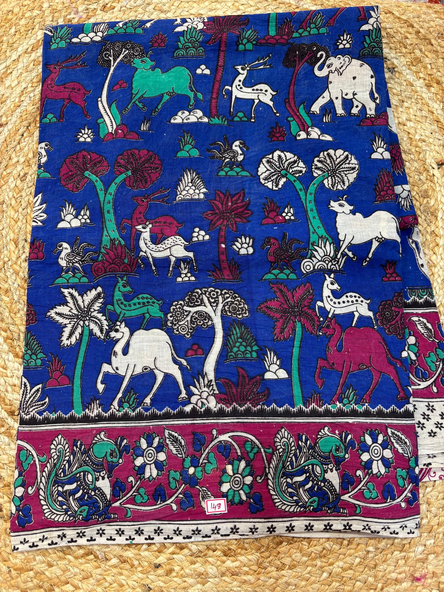 Kalamkari Cotton Saree