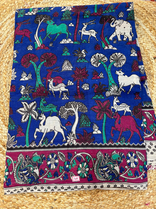 Kalamkari Cotton Saree