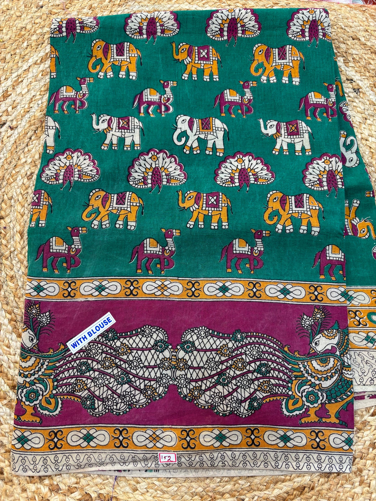 Kalamkari Cotton Saree