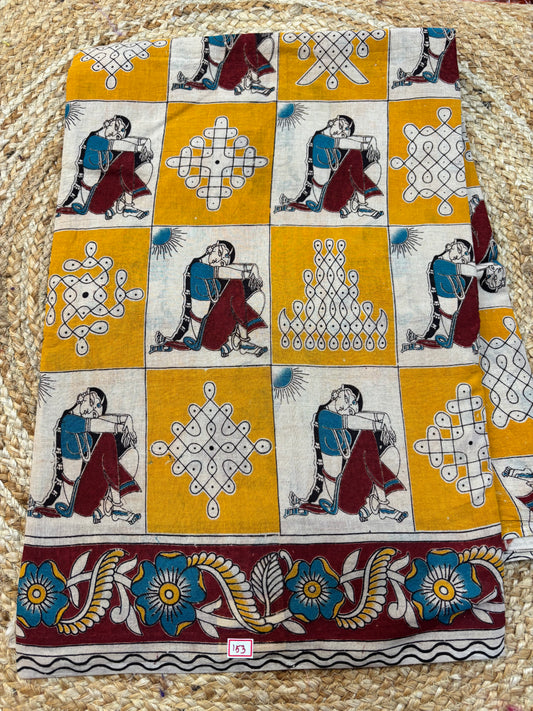 Kalamkari Cotton Saree