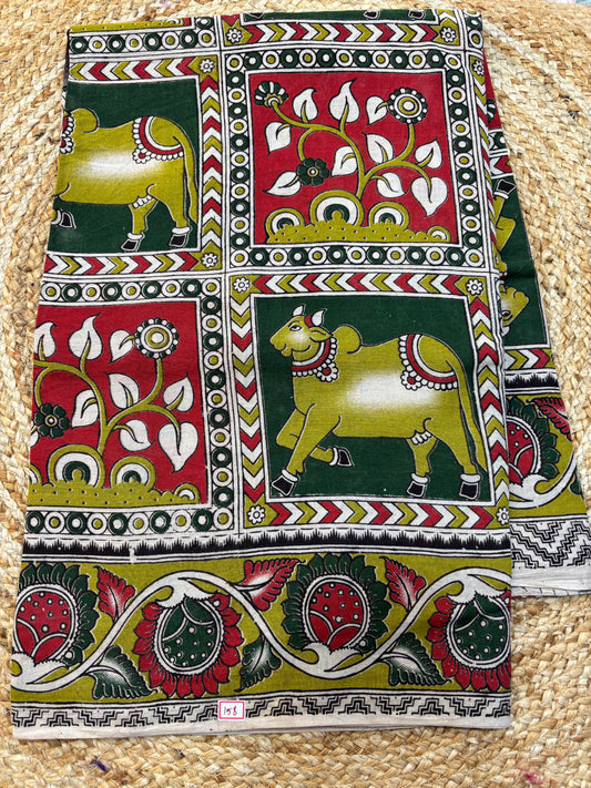 Kalamkari Cotton Saree