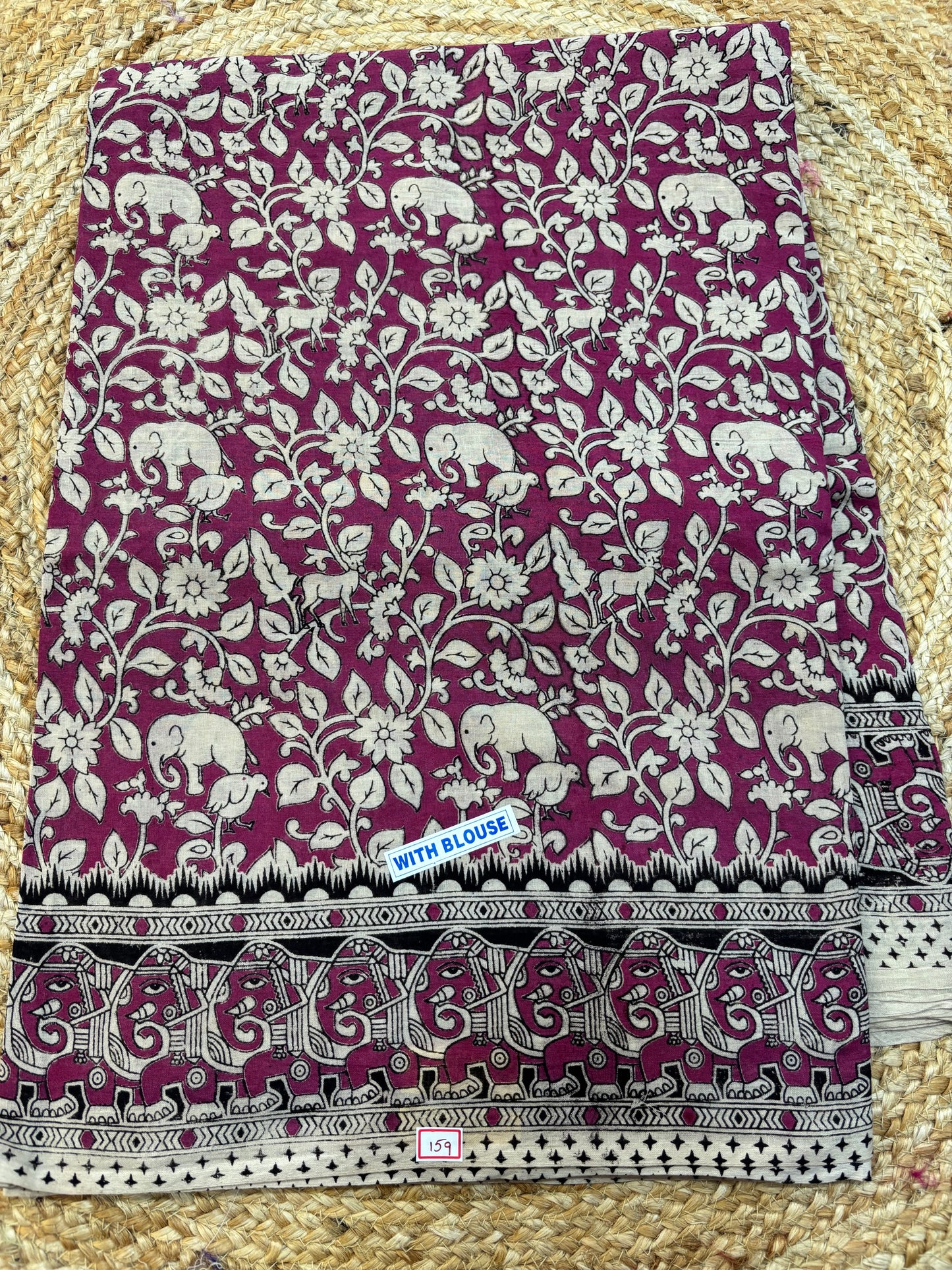Kalamkari Cotton Saree
