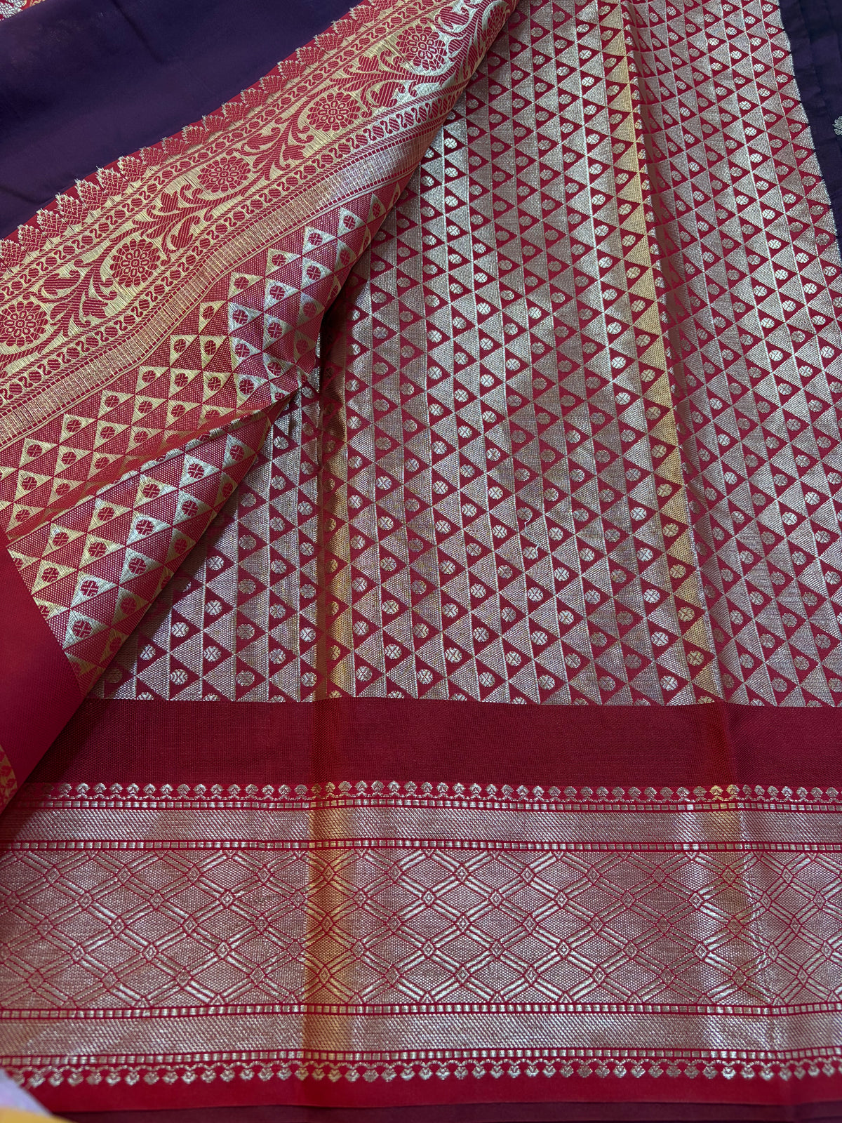 Kashika pattu -Venkatagiri Design