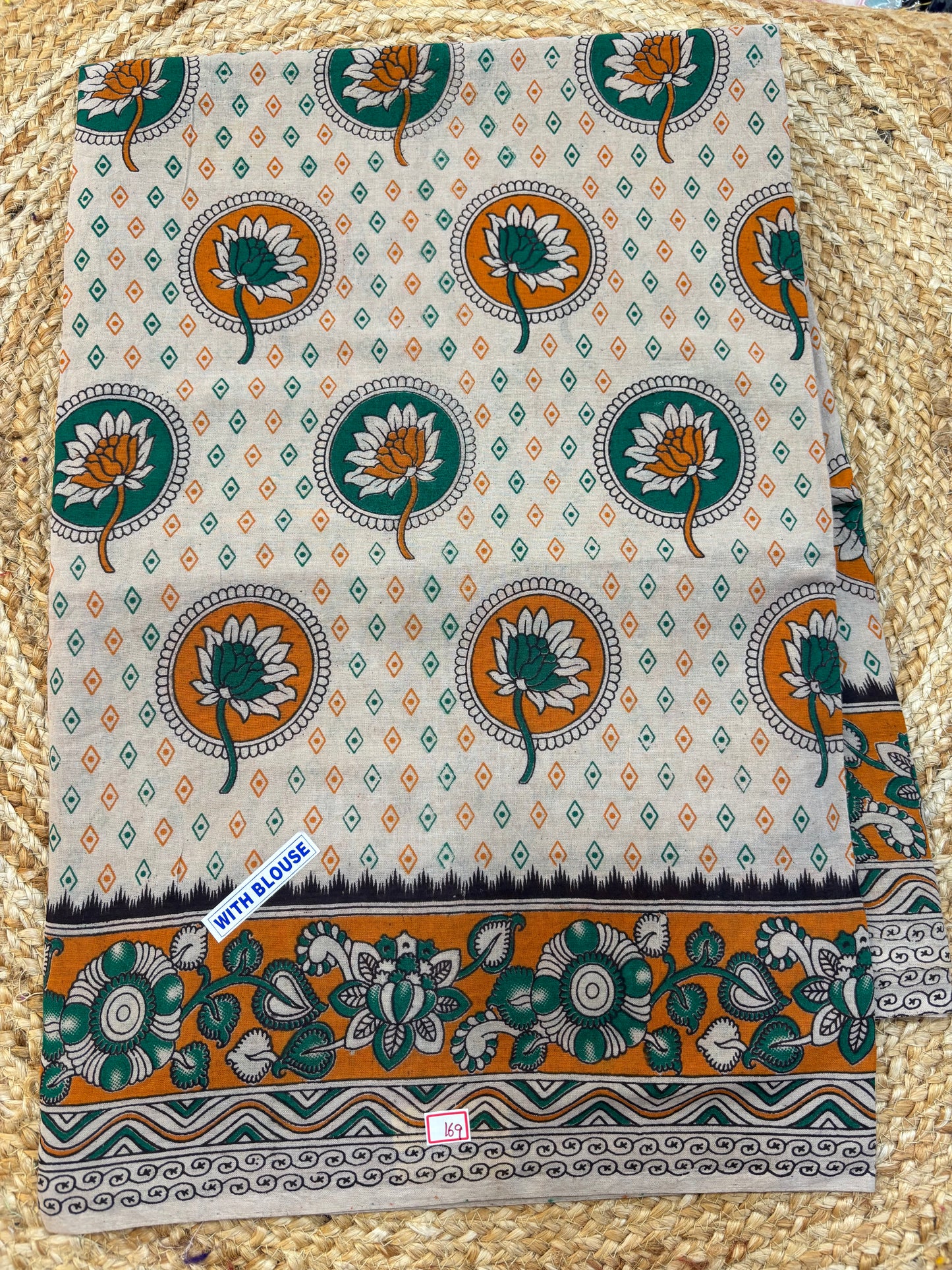 Kalamkari Cotton Saree