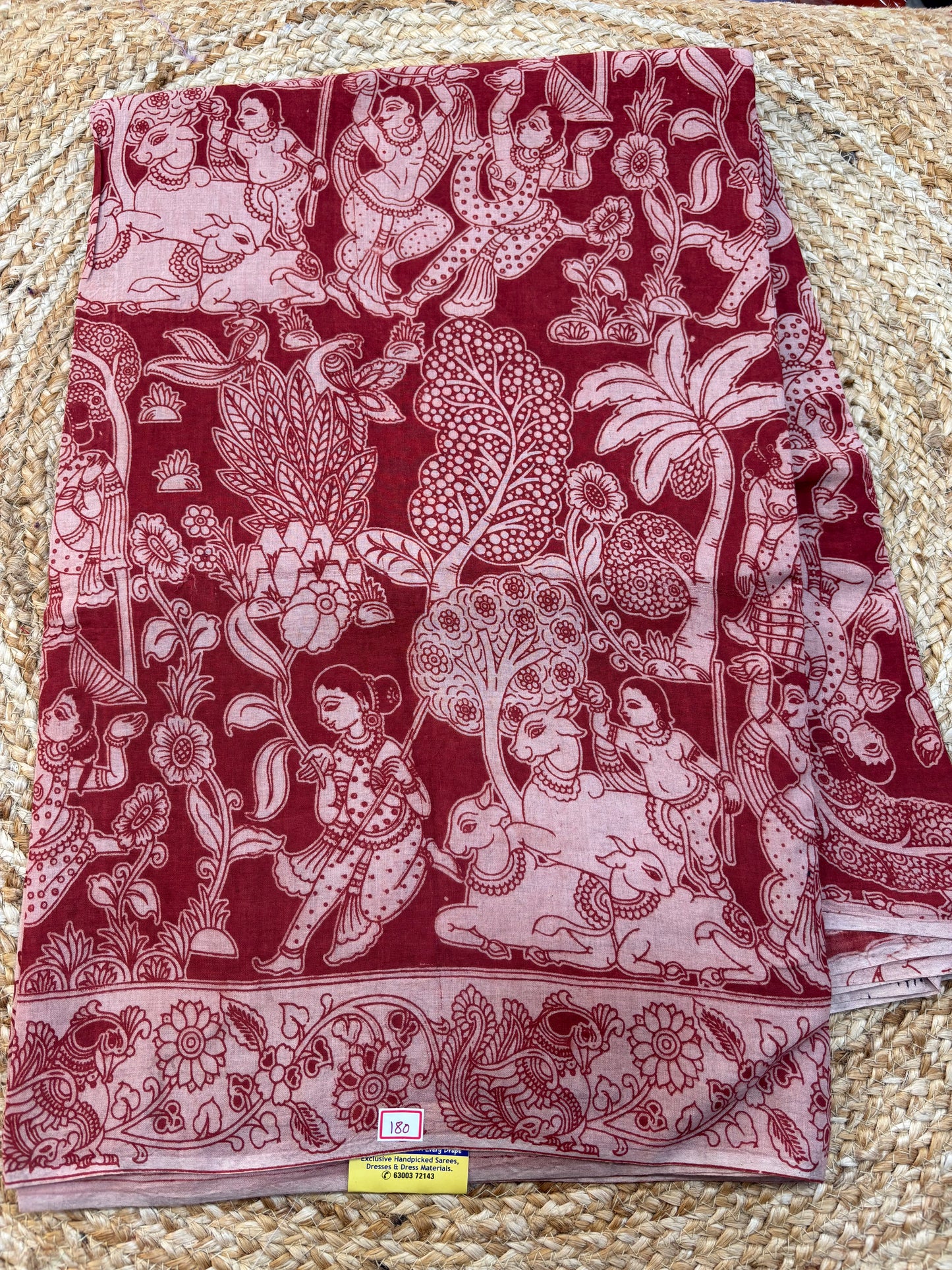Kalamkari Cotton Saree