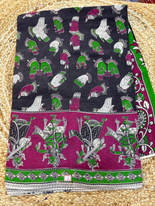 Kalamkari Cotton Saree