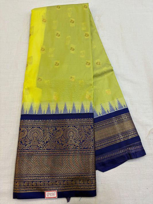 Semi Gadwal Silk Big Border Saree
