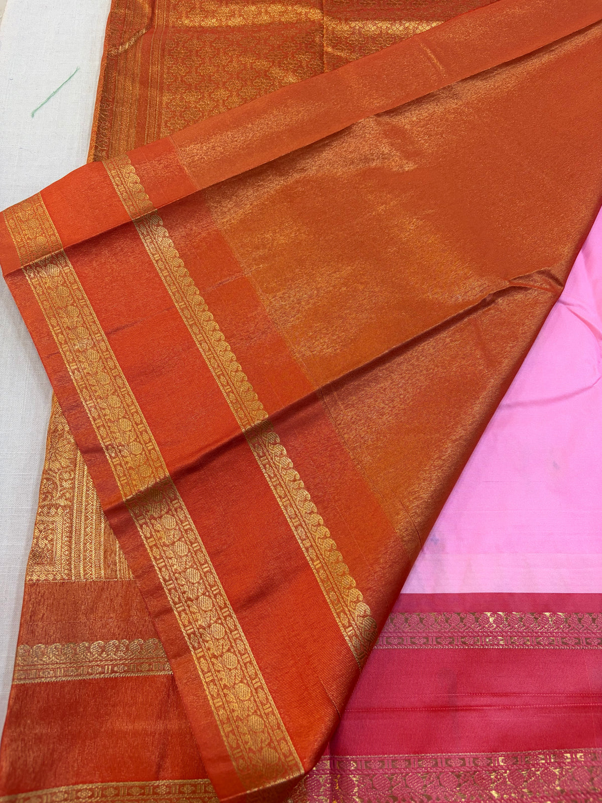 Semi Gadwal paithani tissue saree