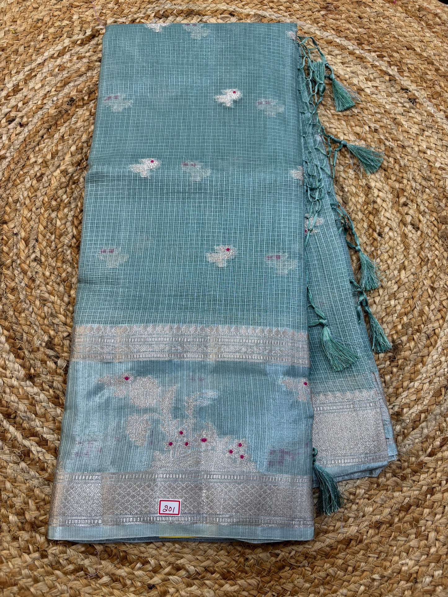 Green Mango Saree