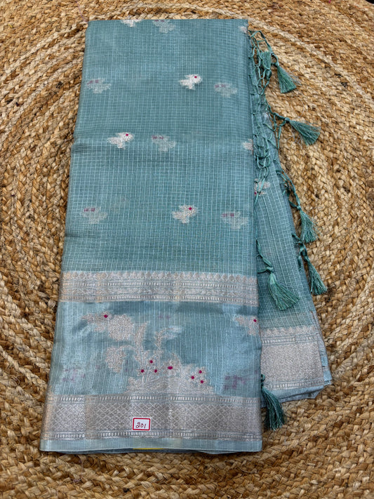 Green Mango Saree