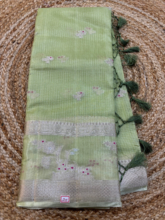 Green Mango Saree