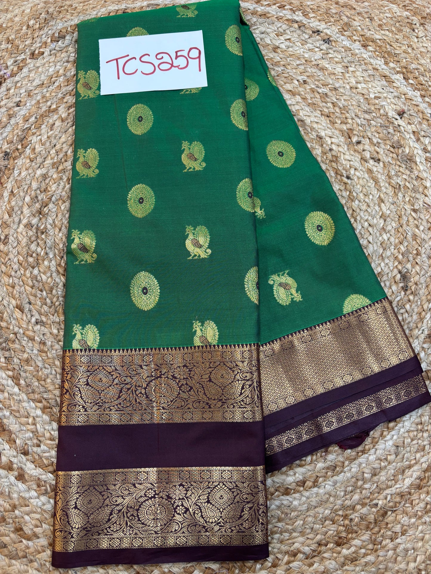 Semi Kanchi Butta Sarees