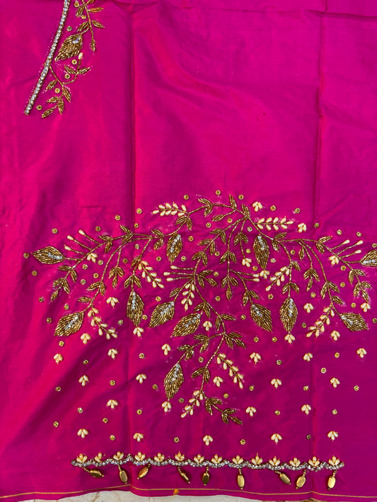 Bridal Maggam work Blouse