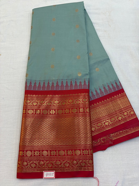 Semi Gadwal Silk Big Border Saree