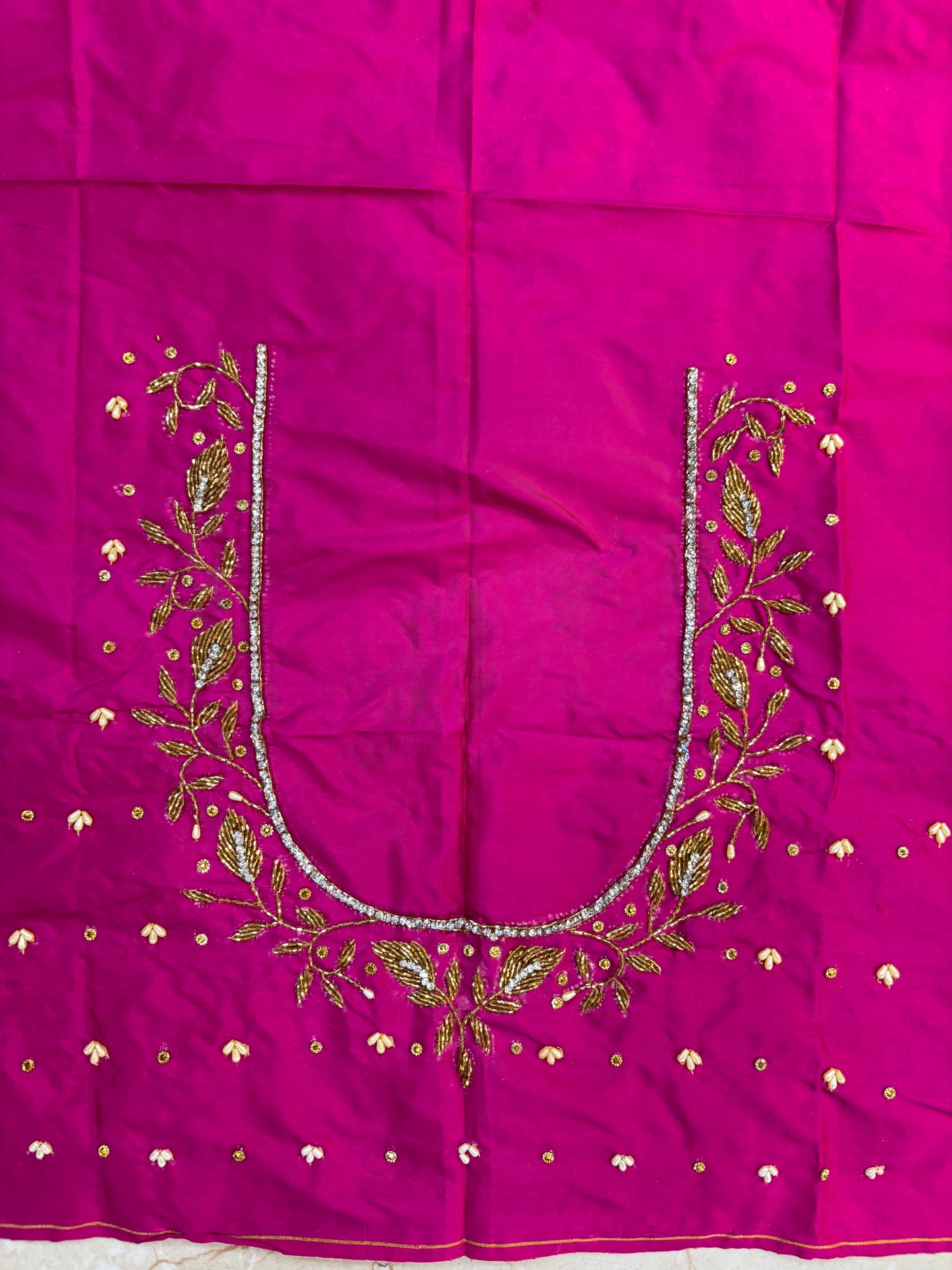 Bridal Maggam work Blouse