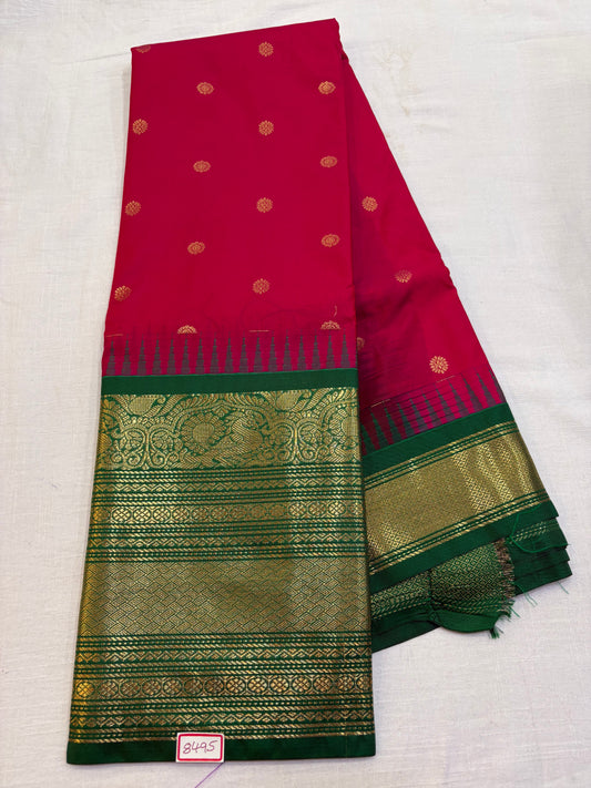 Semi Gadwal Silk Big Border saree