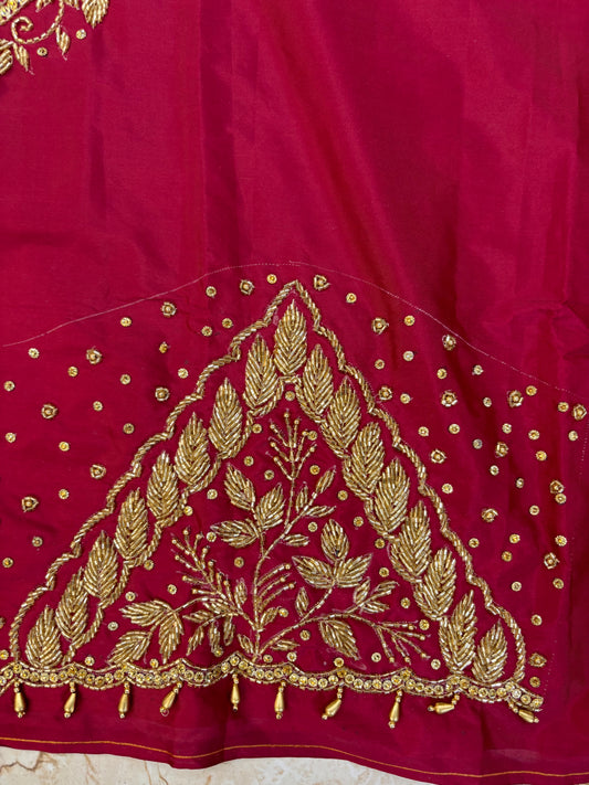 Bridal Maggam work Blouse