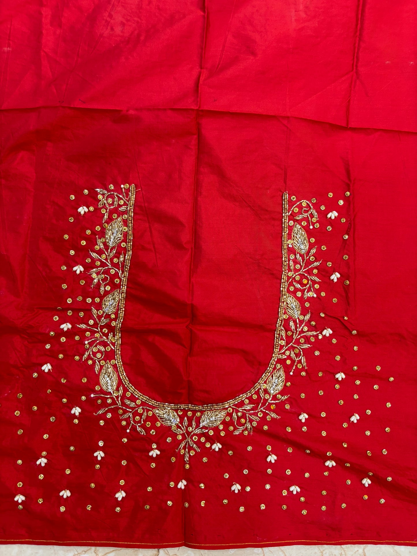 Bridal Maggam work Blouse