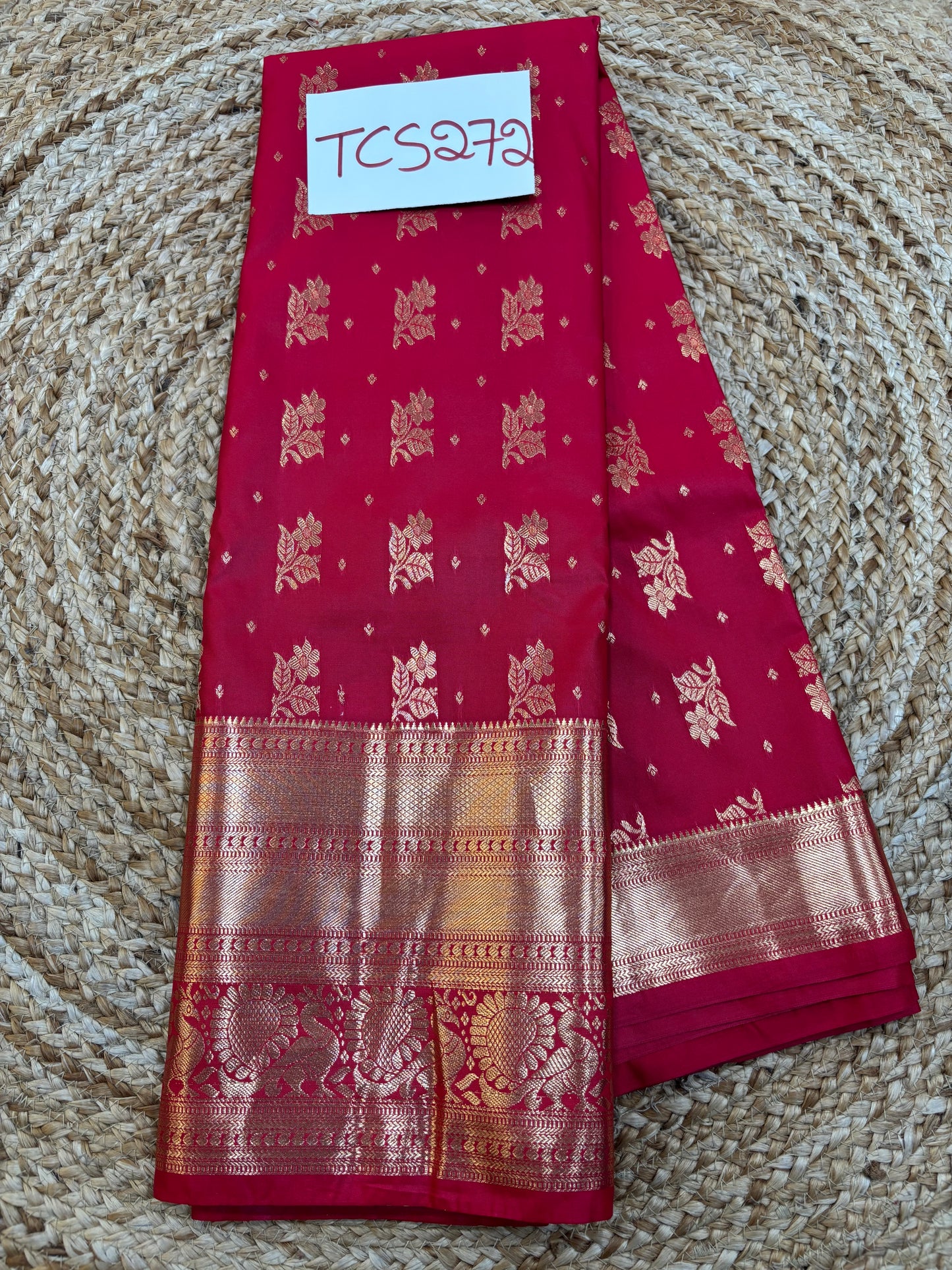 Semi Kanchi Butta Sarees