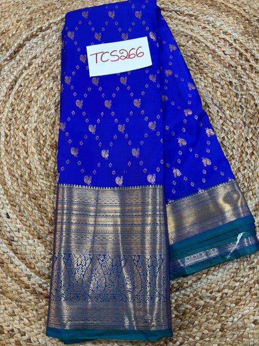 Semi Kanchi Butta Sarees