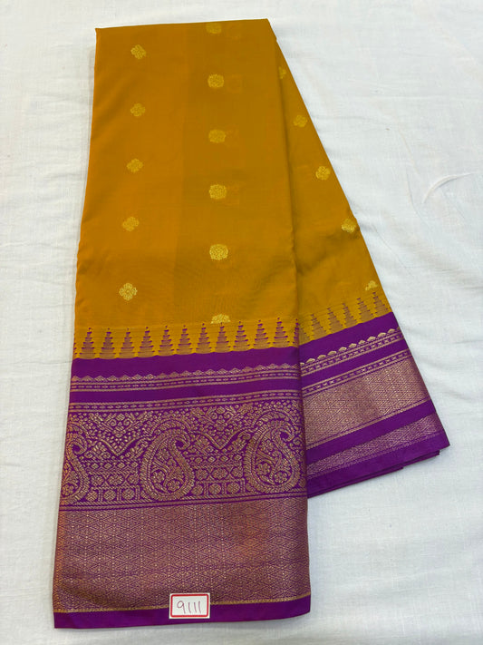 Semi Gadwal Silk Saree