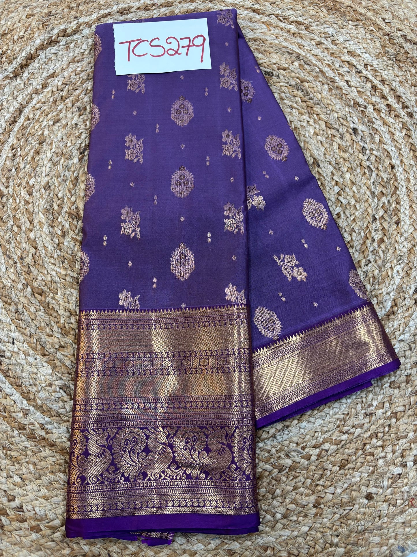 Semi Kanchi Butta Sarees