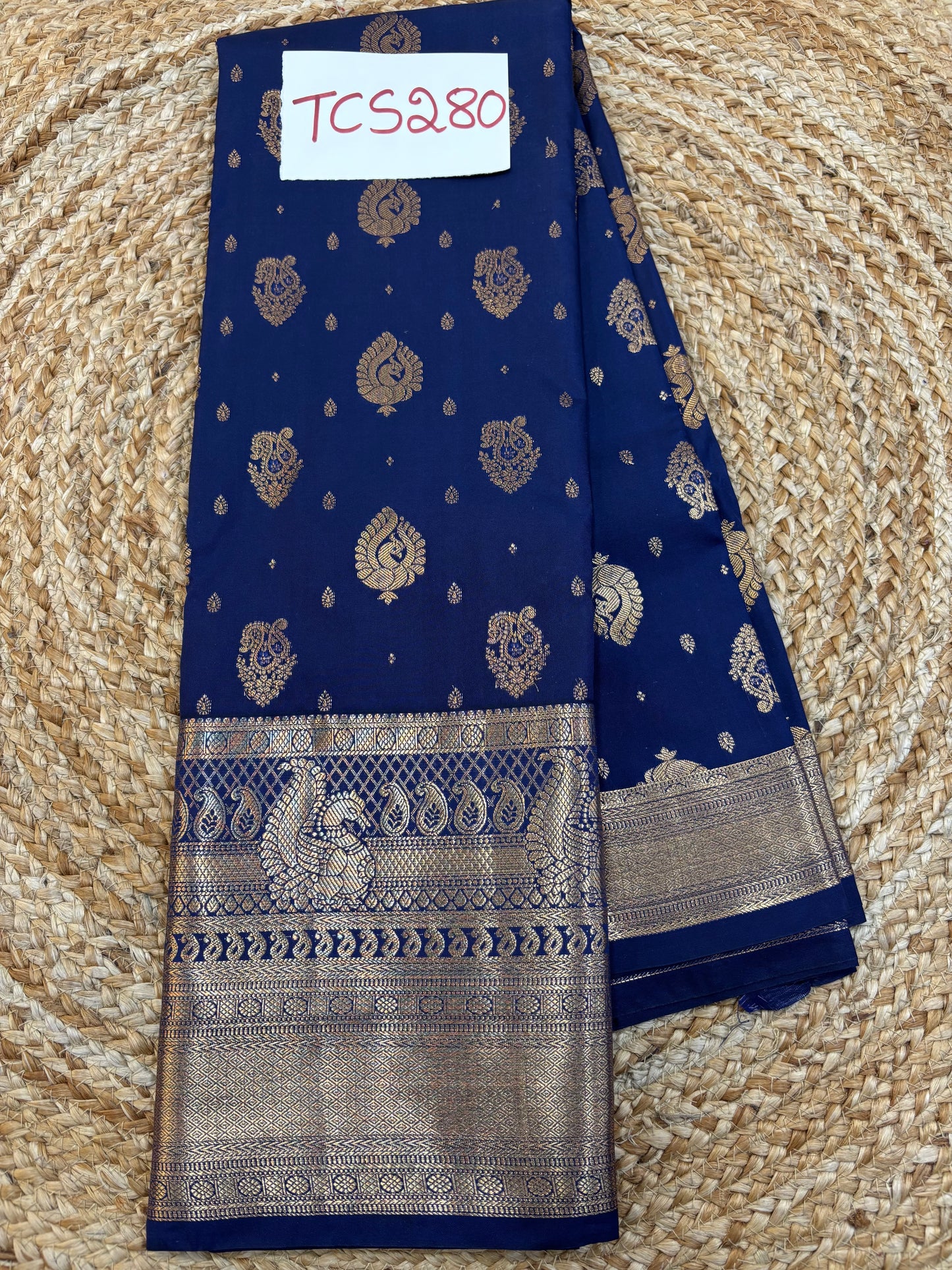 Semi Kanchi Butta Sarees