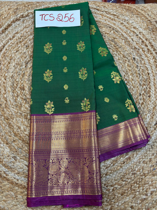 Semi Kanchi Butta Sarees