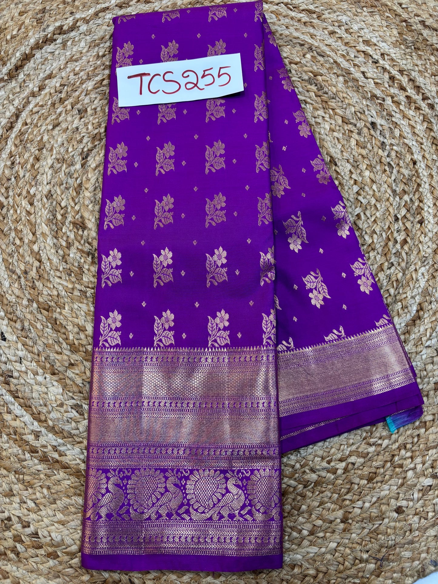 Semi Kanchi Butta Sarees