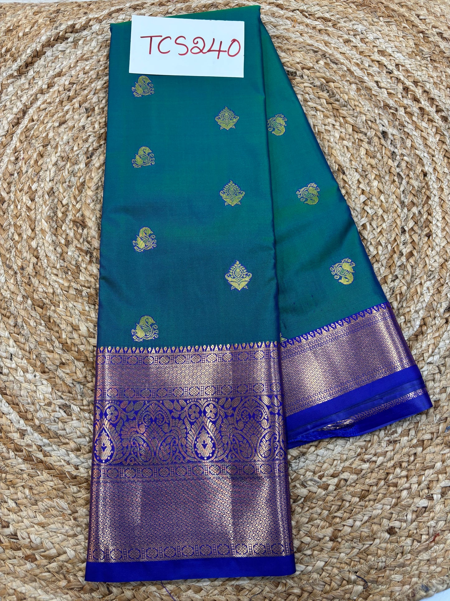 Semi Kanchi Butta Sarees