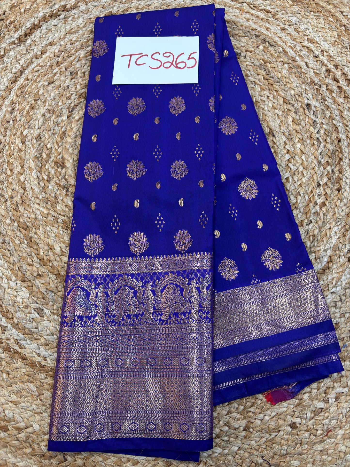Semi Kanchi Butta Sarees