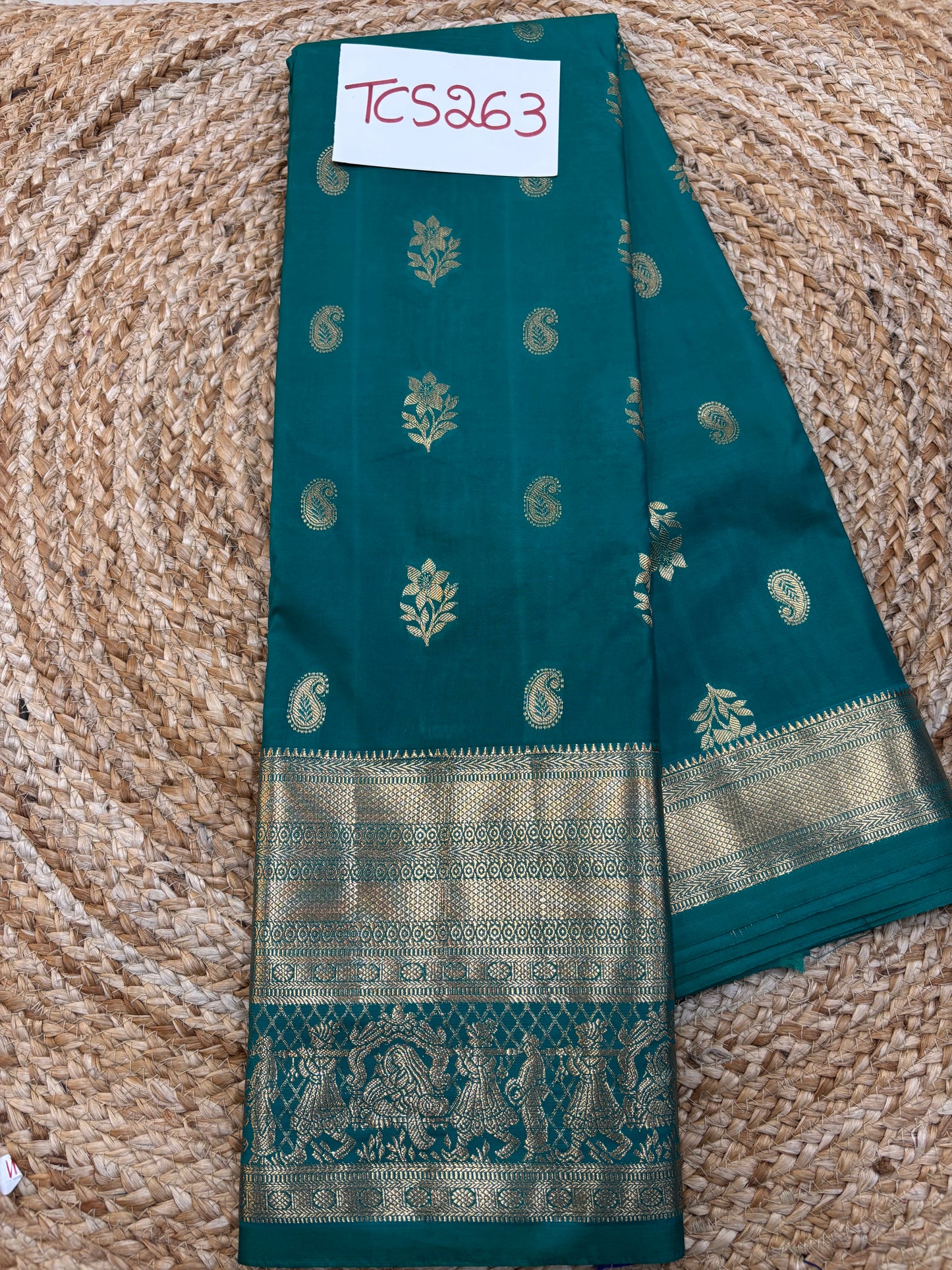 Semi Kanchi Butta Sarees
