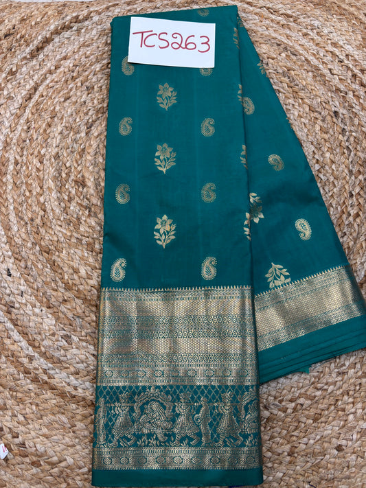 Semi Kanchi Butta Sarees