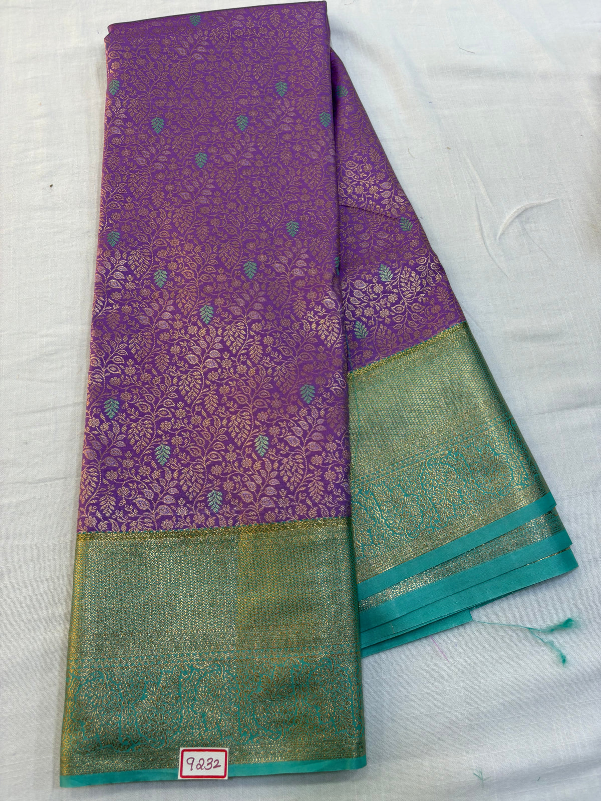 Semi Kanchi Pattu Saree - Pencil Work