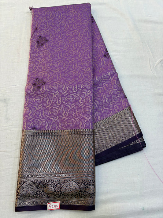 Semi Kanchi Pattu Saree - Pencil Work