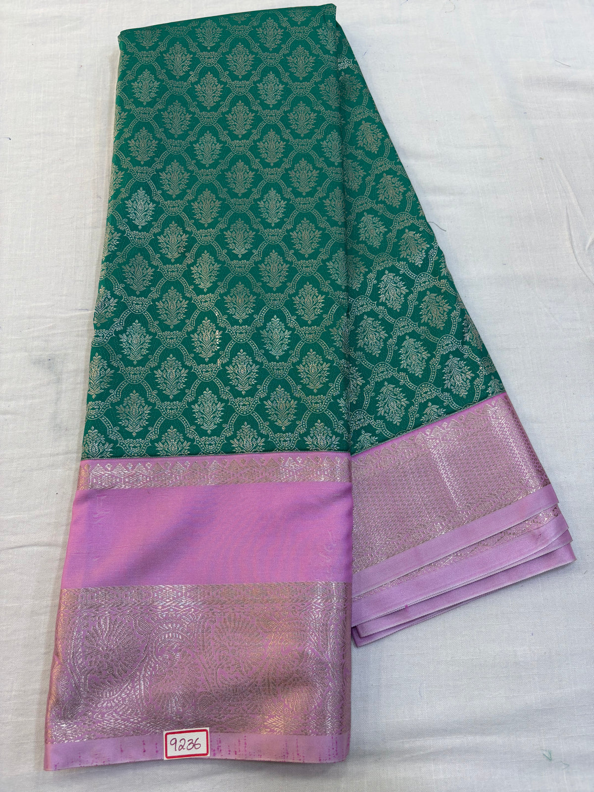 Semi Kanchi Pattu Saree - Pencil Work