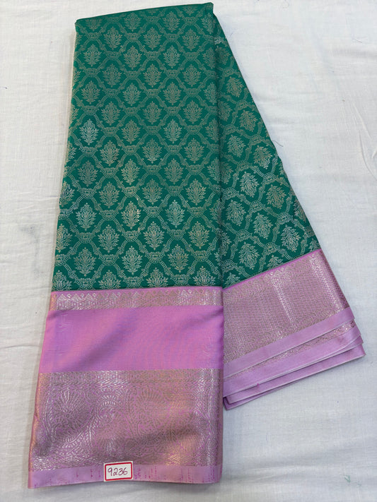 Semi Kanchi Pattu Saree - Pencil Work