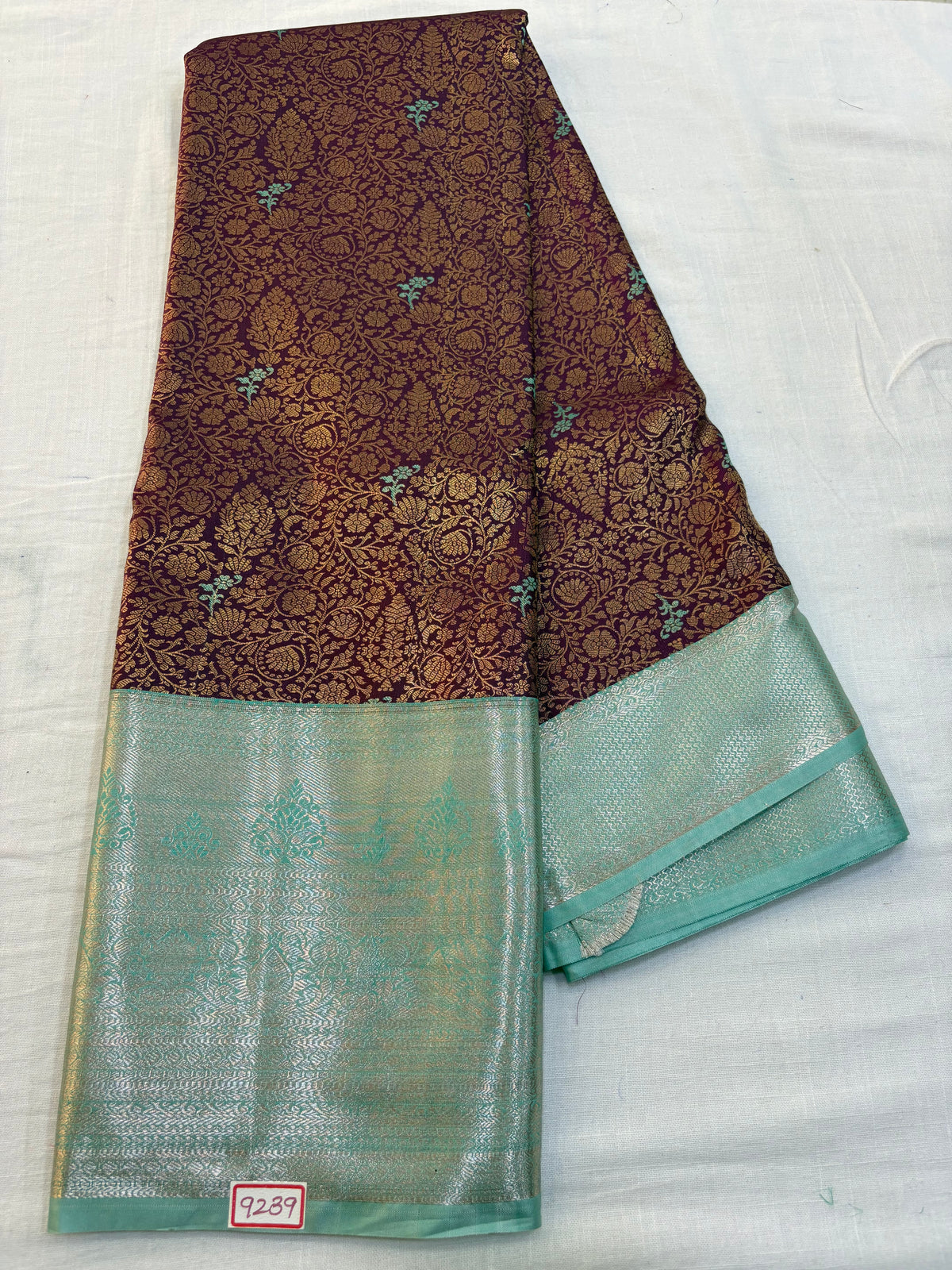 Semi Kanchi Pattu Saree - Pencil Work