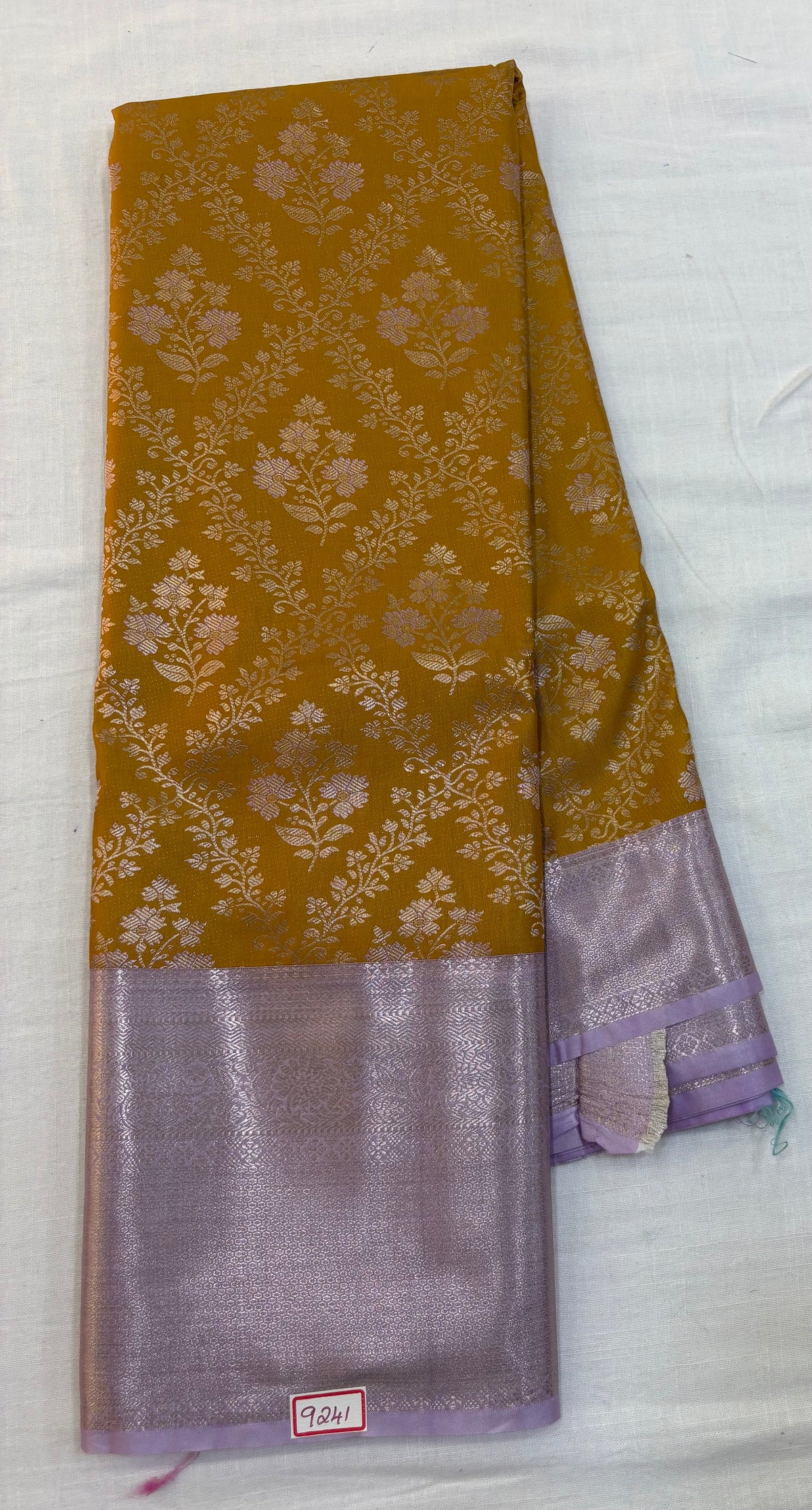 Semi Kanchi Pattu Saree - Pencil Work
