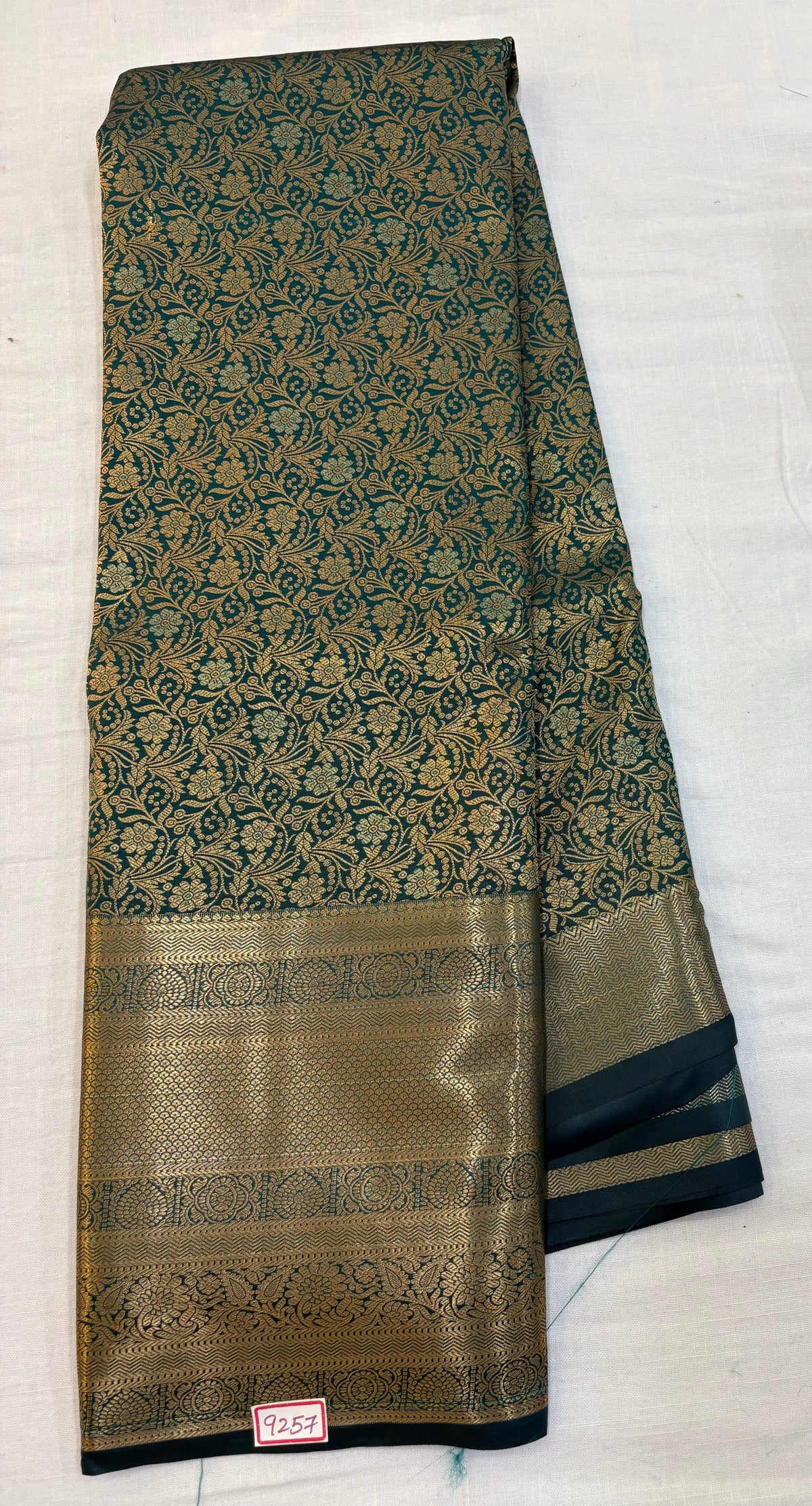 Semi Kanchi Pattu Saree - Pencil Work