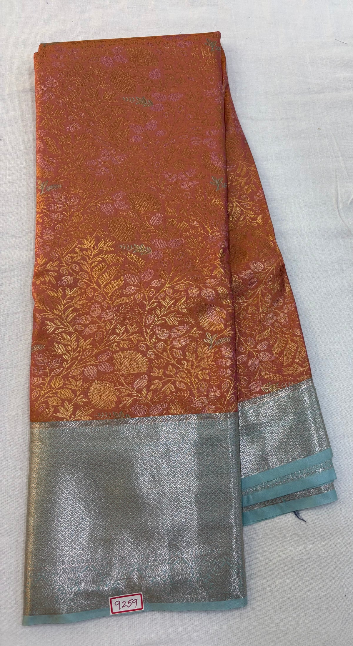 Semi Kanchi Pattu Saree - Pencil Work