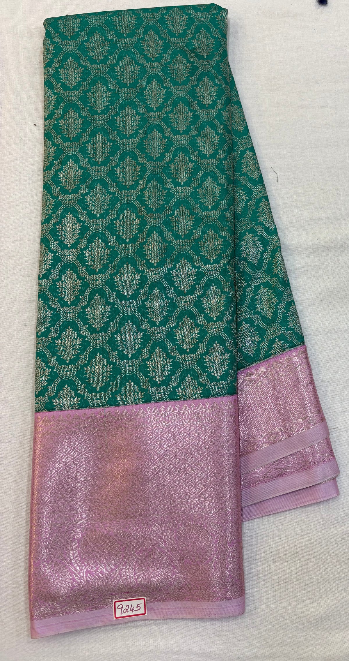 Semi Kanchi Pattu Saree - Pencil Work