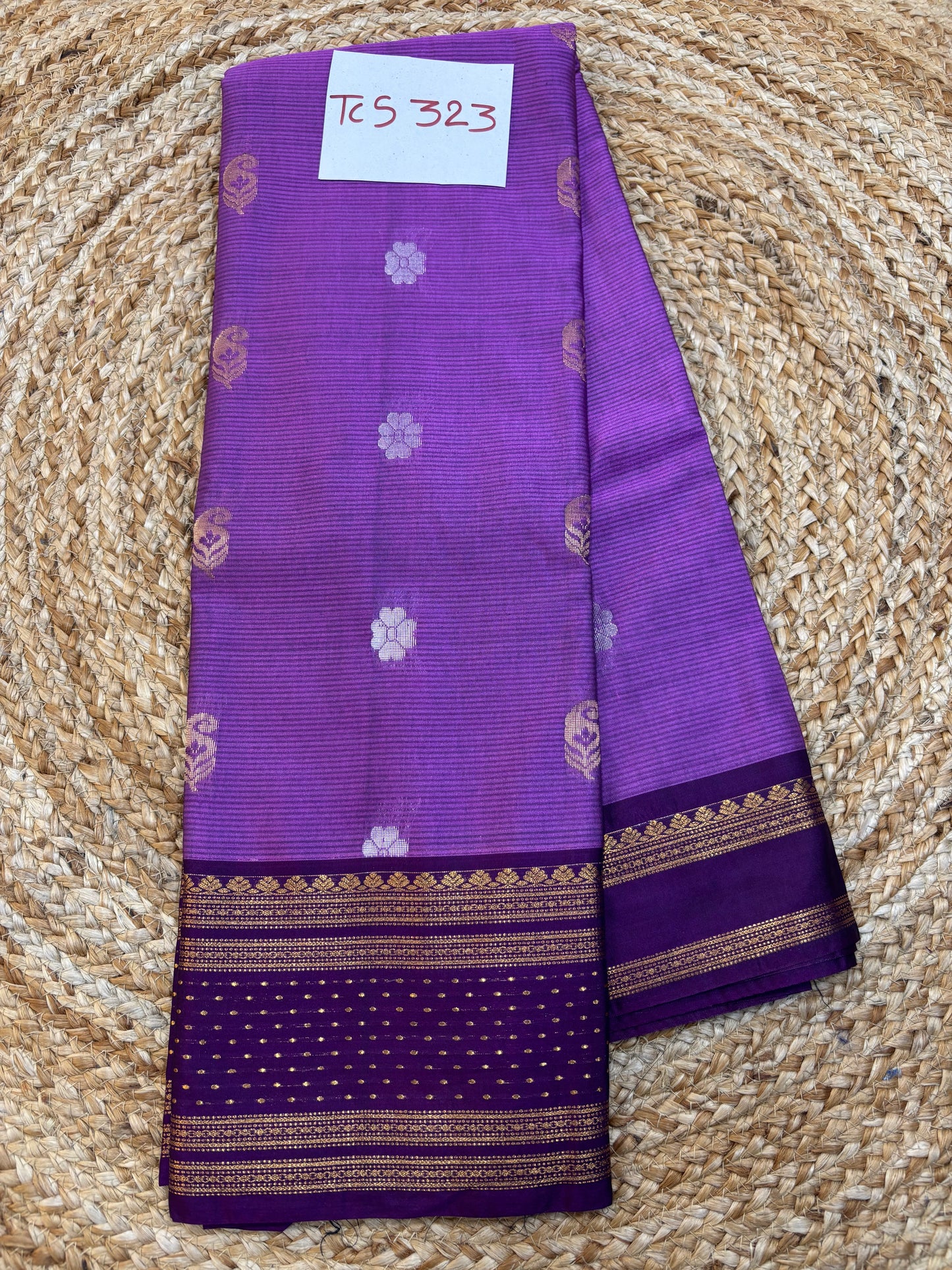 Semi Gadwal Gadwal Sico Vintage saree