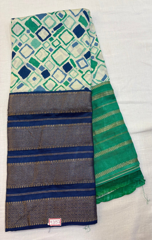 Mysore Crepe Digital Printed Saree