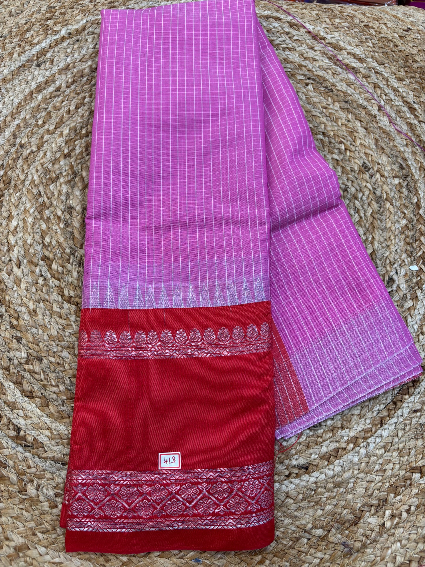 Gadwal Cotton Saree